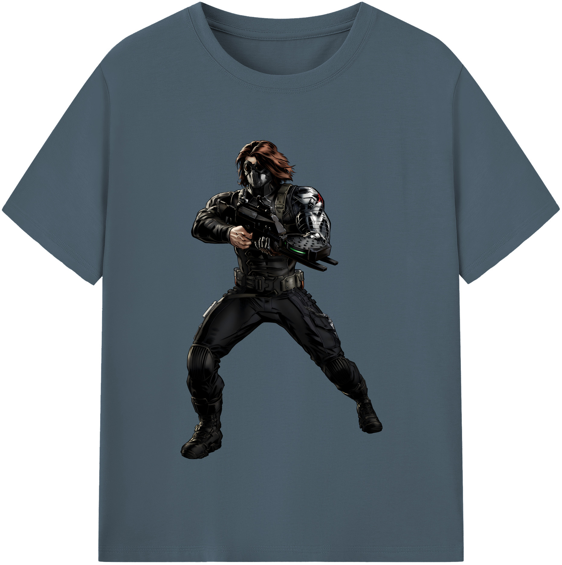 （画像用） アベンジャーズ The Avengers 綿100％半袖Tシャツ（フロントプリント）